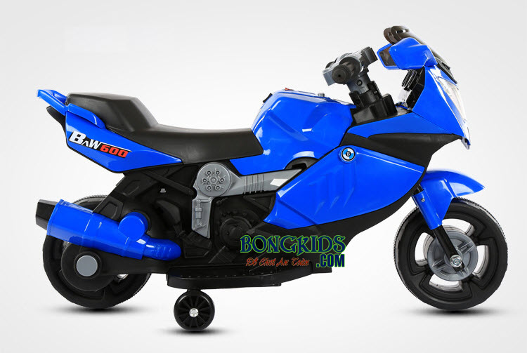 Xe máy điện trẻ em BMW-600 màu xanh