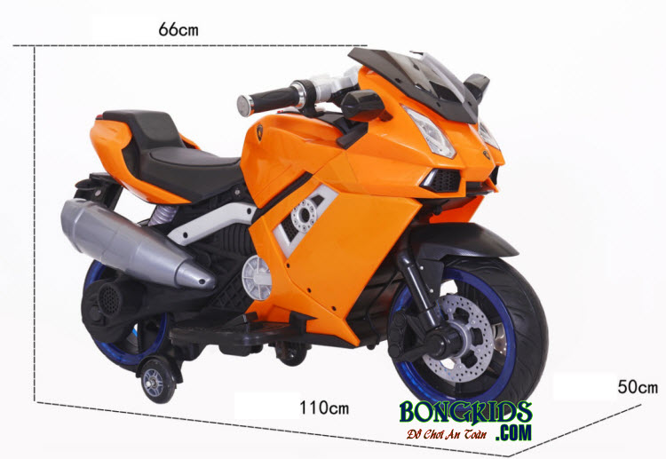 Xe mô tô máy điện trẻ em PT-900 Kích thước