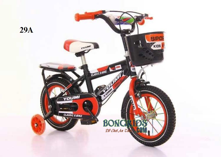 Xe đạp trẻ em Youmi 29A màu đỏ