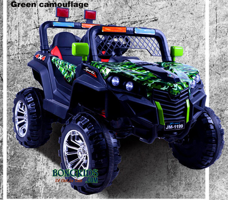 Xe ô tô điện trẻ em JM-1199 màu xanh