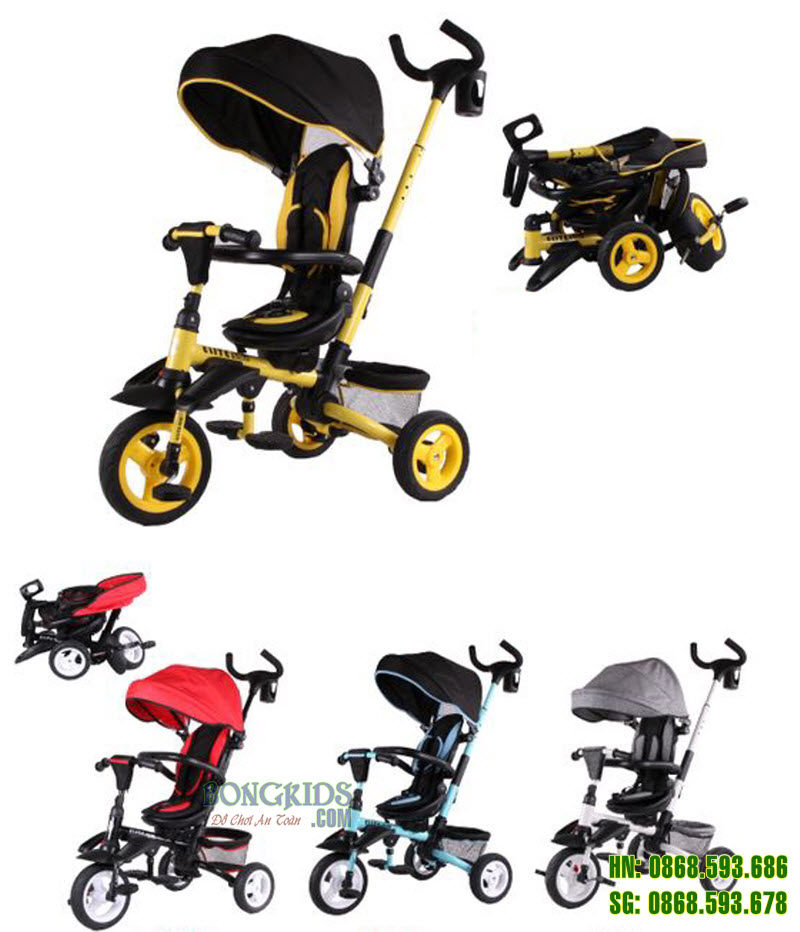 Xe 3 bánh trẻ em JY-T05 12