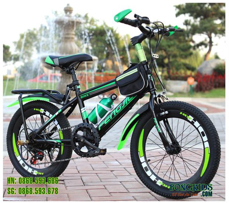 Xe đạp cho bé 2025 màu xanh Xe đạp cho bé 2025 màu xanh
