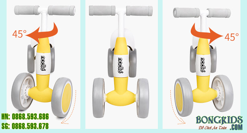 Xe chòi chân S902 cho bé