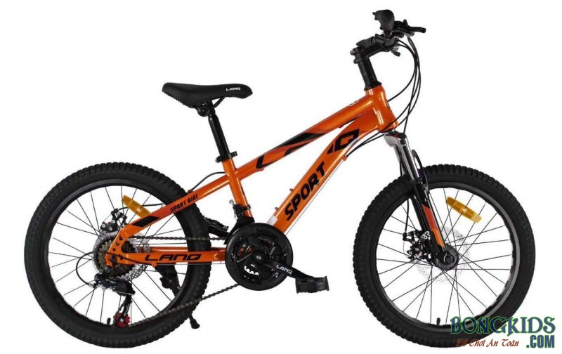 Xe đạp trẻ em Sport VA220 cam có đề