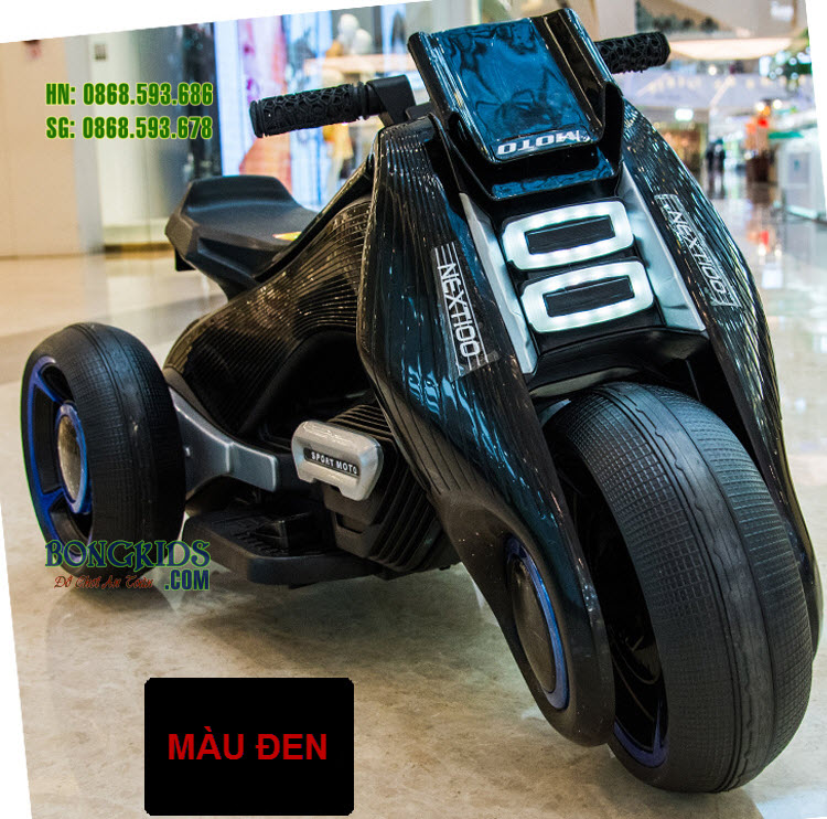 Xe máy điện trẻ em BDQ6199 màu đen