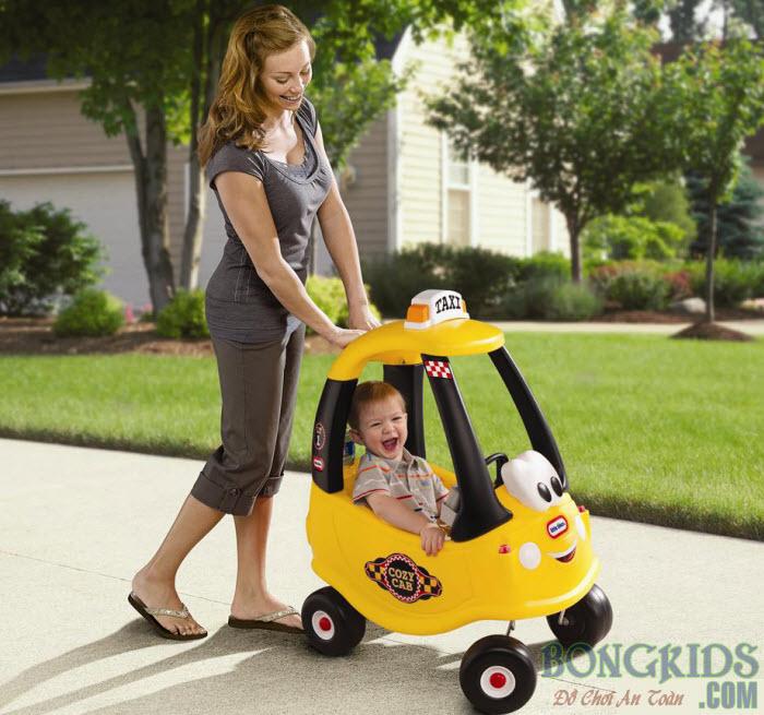 Xe chòi chân taxi Little Tikes - món quà tuyệt vời cho bé
