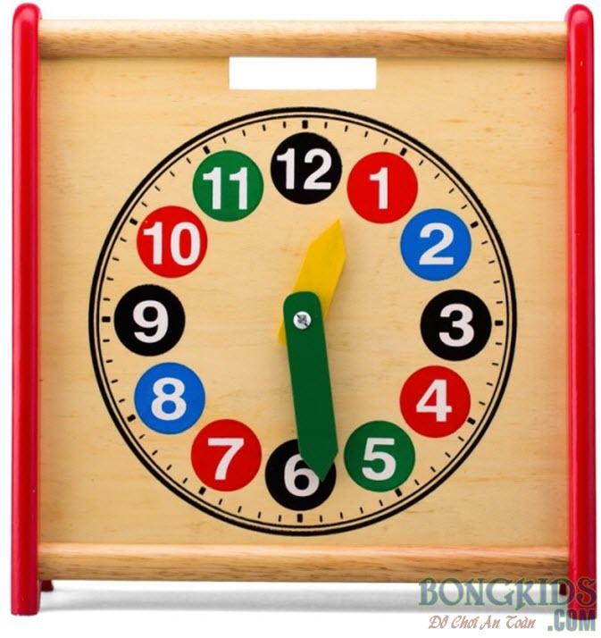 Mua đồng hồ học đếm 2 mặt - bongkids.com Mua đồng hồ học đếm 2 mặt - bongkids.com