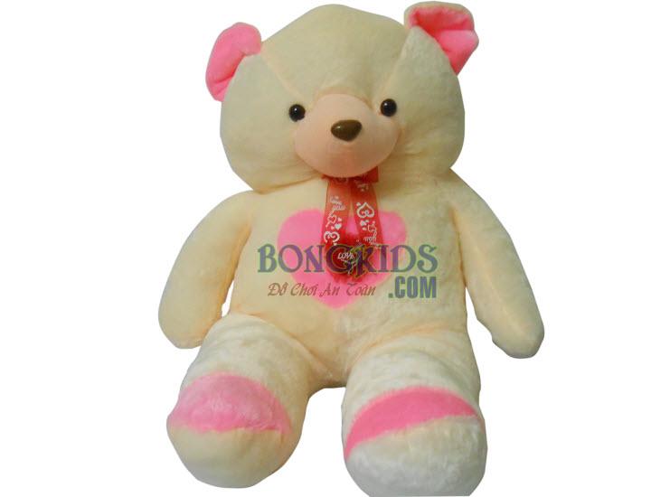 Gấu bông vá tim - bongkids.com