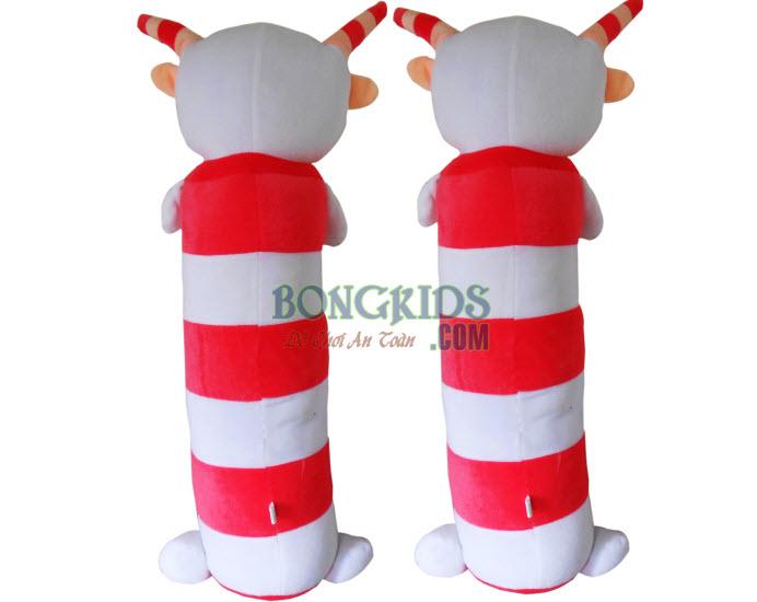 Mặt sau của gối hình mặt cừu - bongkids.com