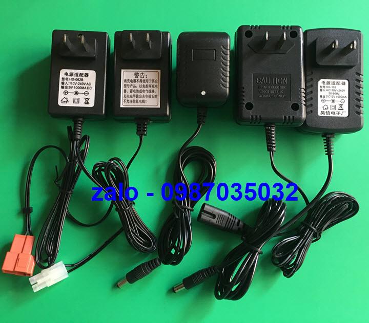 Sạc xe điện trẻ em 6v