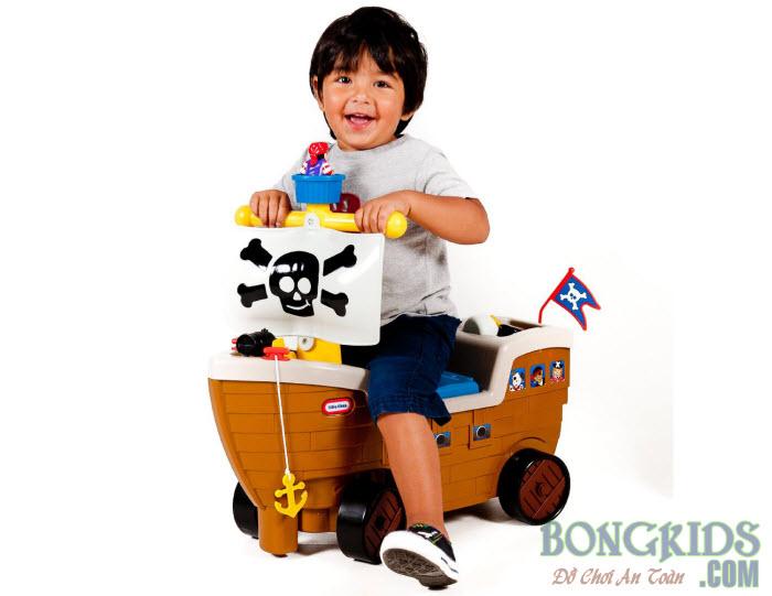 Xe chòi chân tàu cướp biển Little Tikes cho bé cực đẹp