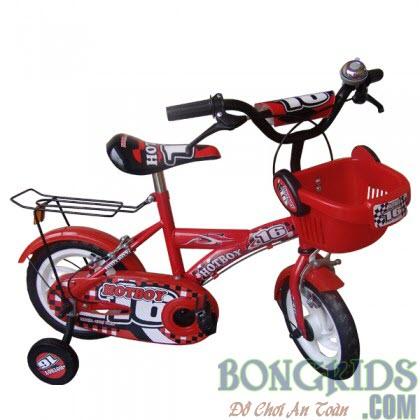 Xe đạp 12 inch Hotboy màu đỏ M1391-X2B
