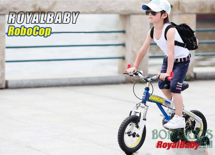 Xe đạp trẻ em Royal Baby Robocop cho bé trai