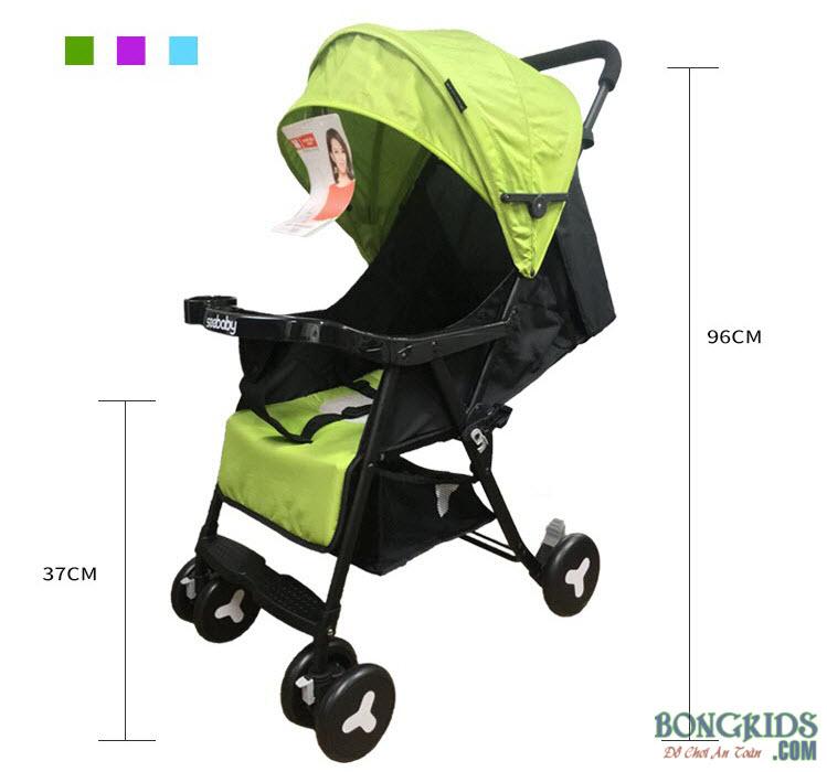Kích thước xe đẩy cho bé SeeBaby QQ3
