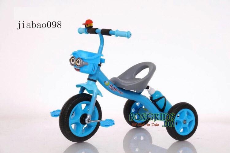 Xe đạp 3 bánh trẻ em Jiabao 098 xanh