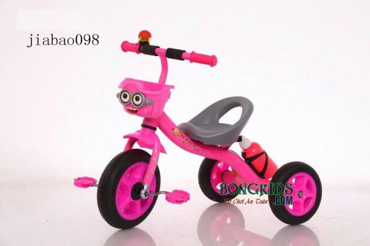 Xe đạp 3 bánh trẻ em 098 hồng