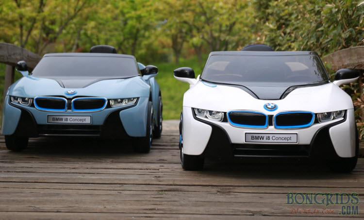 Xe Ô Tô Điện Trẻ Em I8 (2028) - Ghế Da Cao Cấp 2