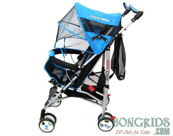 Xe đẩy cho bé Hope child baby HP - 308 màu xanh