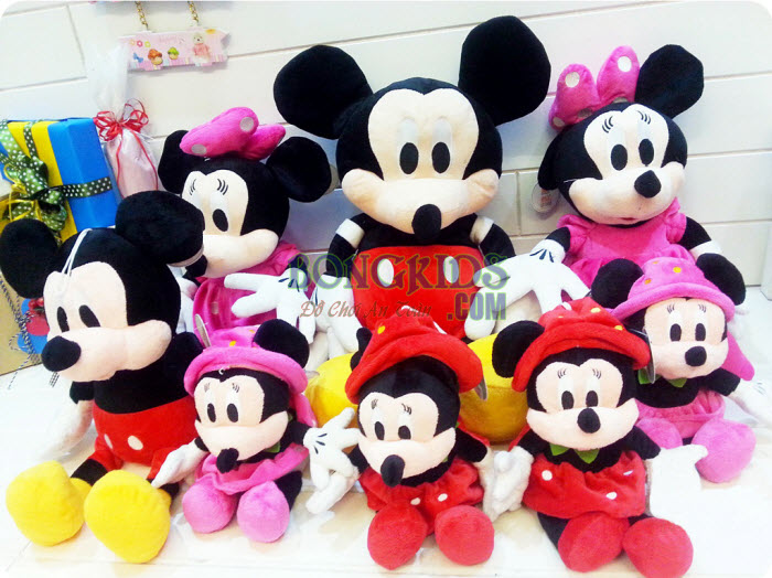 Chuột Mickey nữ nhồi bông