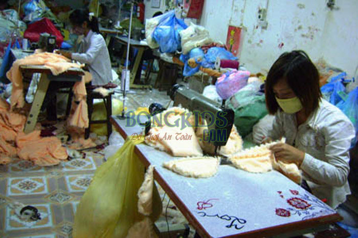 Sản xuất thú bông - bongkids.com Sản xuất thú bông - bongkids.com