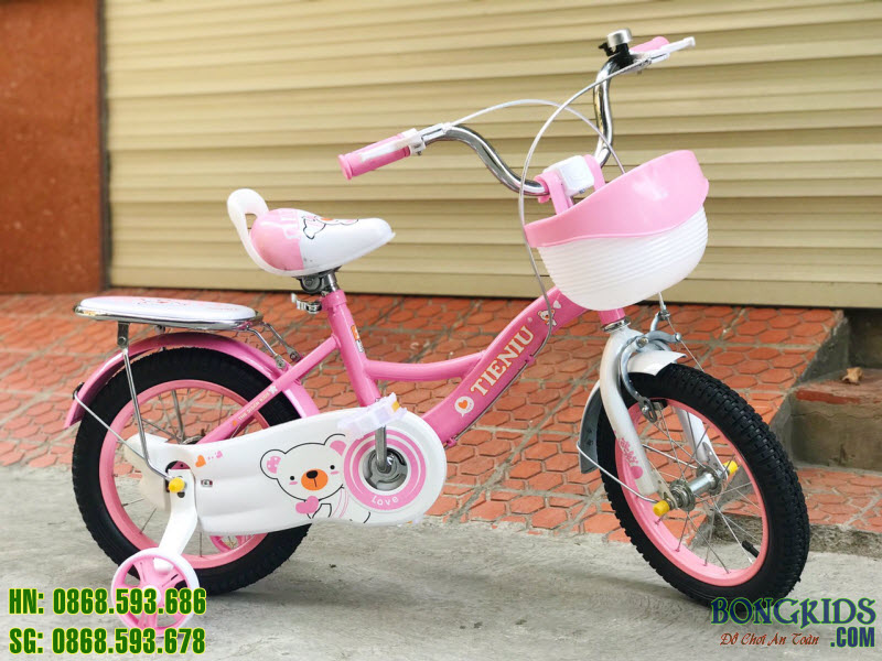 Xe đạp 150 màu hồng đậm  2
