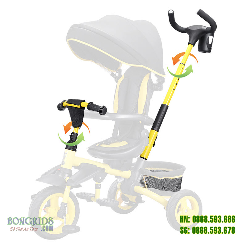 Xe 3 bánh trẻ em JY-T05 7