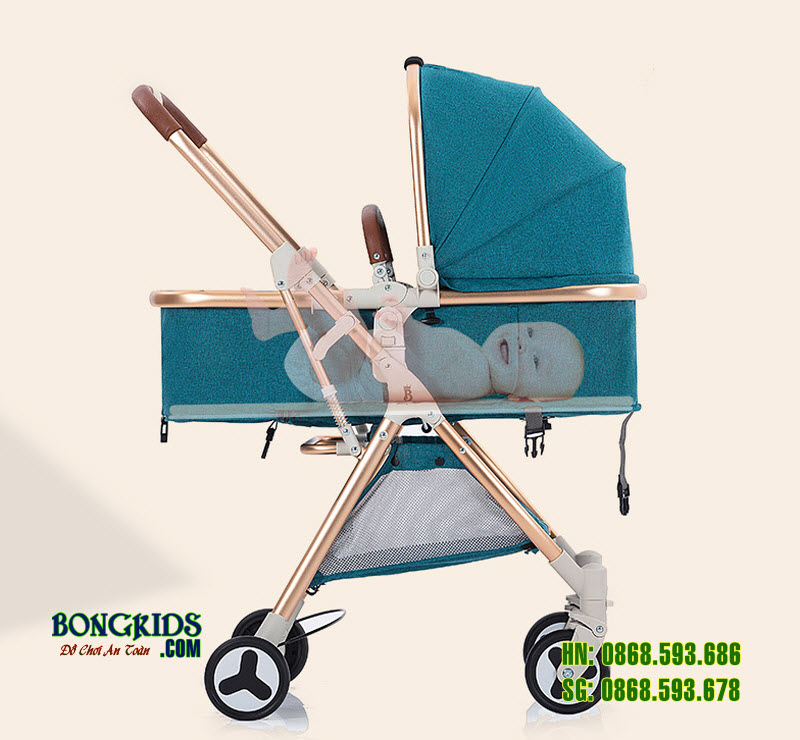 Xe đa năng đẩy- nôi cho bé xf 518 6