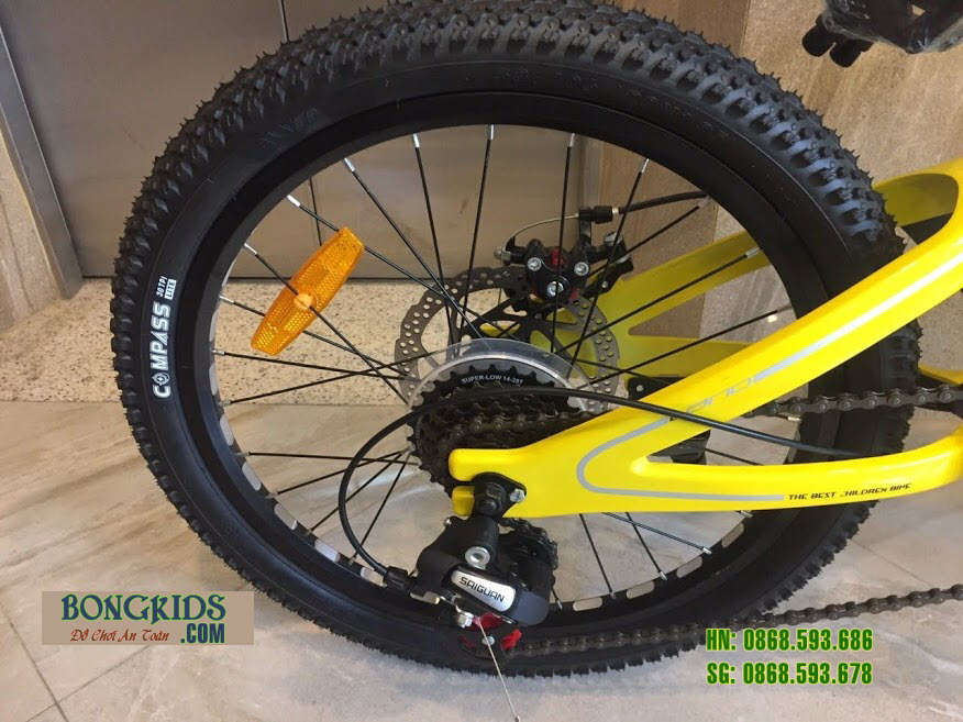 Xe đạp trẻ em LANQ VA210 20inch (7-12 tuổi) bánh xe