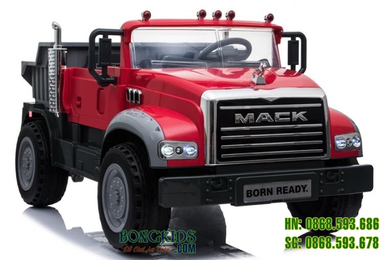 Xe ô tô điện trẻ em Mercedes LB8822 màu đỏ Xe ô tô điện trẻ em Mercedes LB8822 màu đỏ - Mack Truck