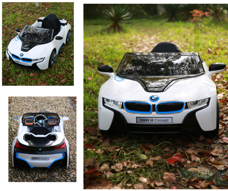 Xe Ô Tô Điện Trẻ Em I8 (2028) - Ghế Da Cao Cấp Xe Ô Tô Điện Trẻ Em I8 (2028) - Ghế Da Cao Cấp 4