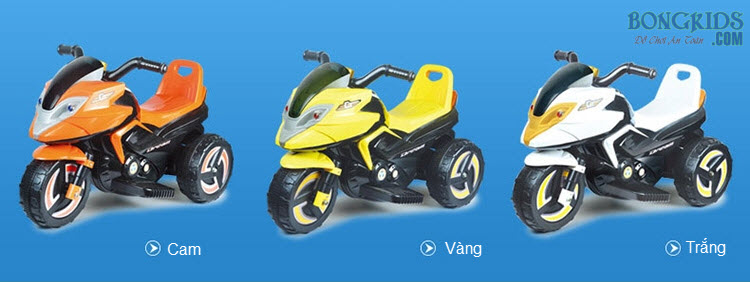Ba màu xe máy điện trẻ em 9802 Ba màu xe máy điện trẻ em 9802