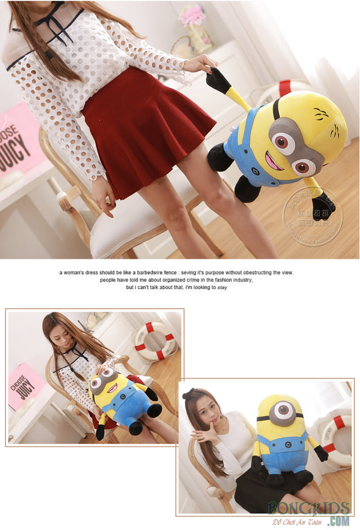 Thú bông Minion mắt lồi