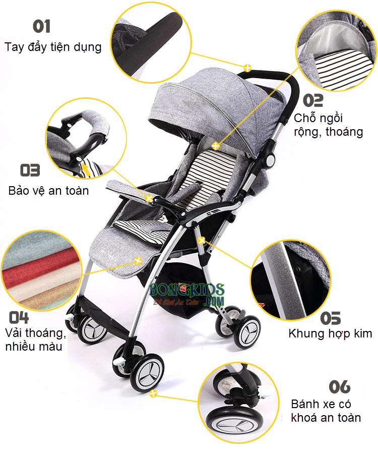 Xe đẩy cho bé f2