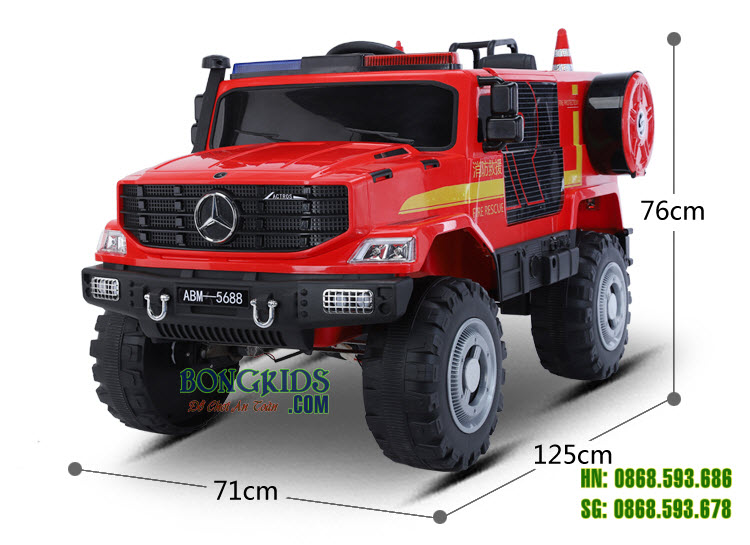 Xe ô tô điện trẻ em cảnh sát Police ABM5688 1