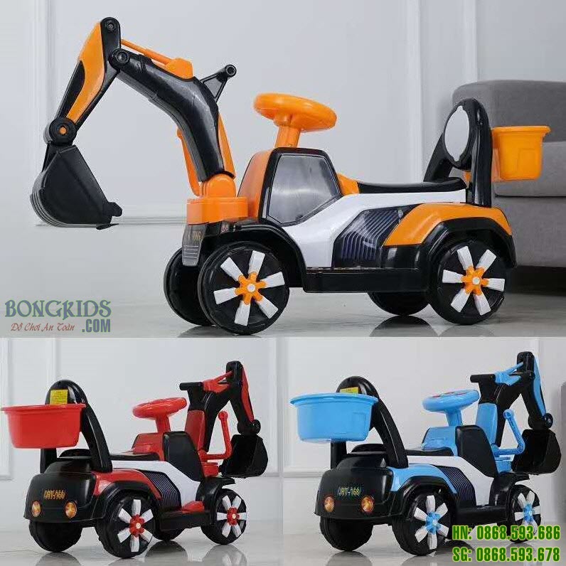 Xe chòi chân cần cẩu cho bé JRT-168 1