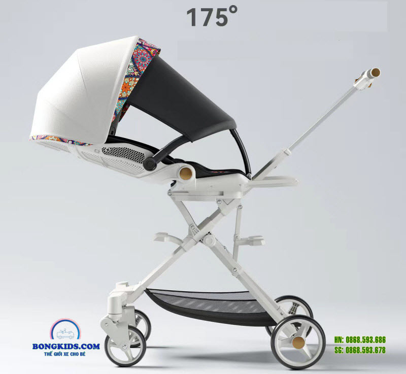 Xe đẩy gập gọn cao cấp Playkids X6-3 cho bé từ sơ sinh - 6 tuổi 1