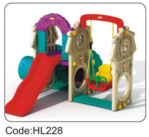 Cầu trượt xích đu trẻ em HL228