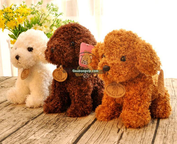 Chó Poodle nhồi bông