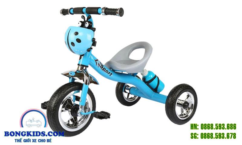 Xe đạp ba bánh trẻ em đầu con bọ rùa 896 - Hàng loại 1