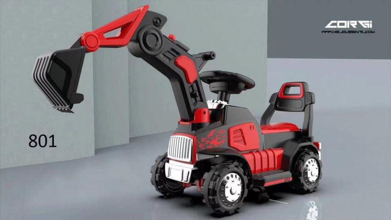 Xe chòi chân cần cẩu cho bé 801