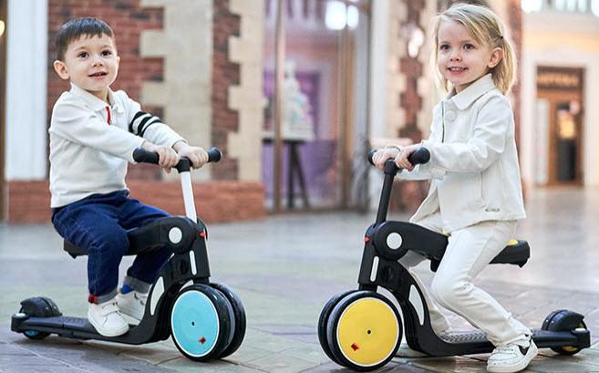 Xe Scooter 5 trong 1 DGN5 cao cấp cho bé 2-8 tuổi