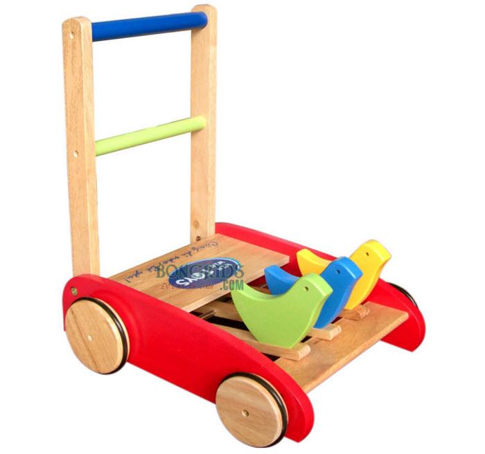 Xe tập đi bằng gỗ
