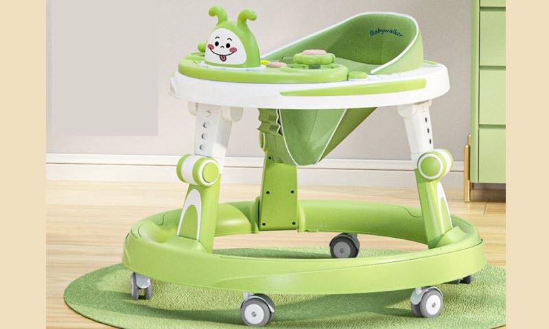 Xe tròn tập đi gập gọn 619W cho bé 6-18 tháng