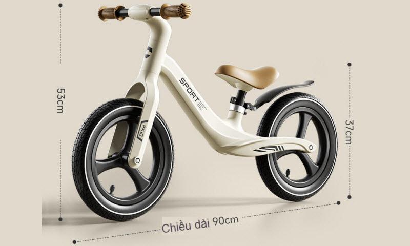 Xe thăng bằng bánh hơi Sport cỡ lớn cho bé 3-7 tuổi