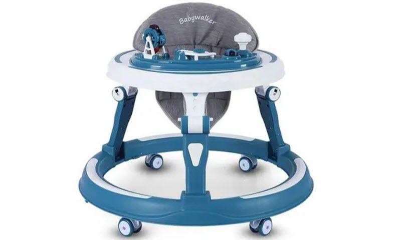 Xe tròn tập đi gập gọn 608 cho bé 6-18 tháng