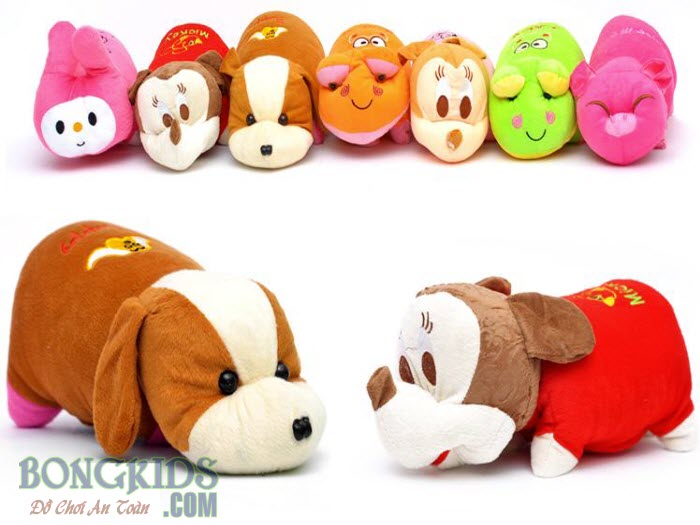 Gối cúc hình thú ngộ nghnh- bongkids,com