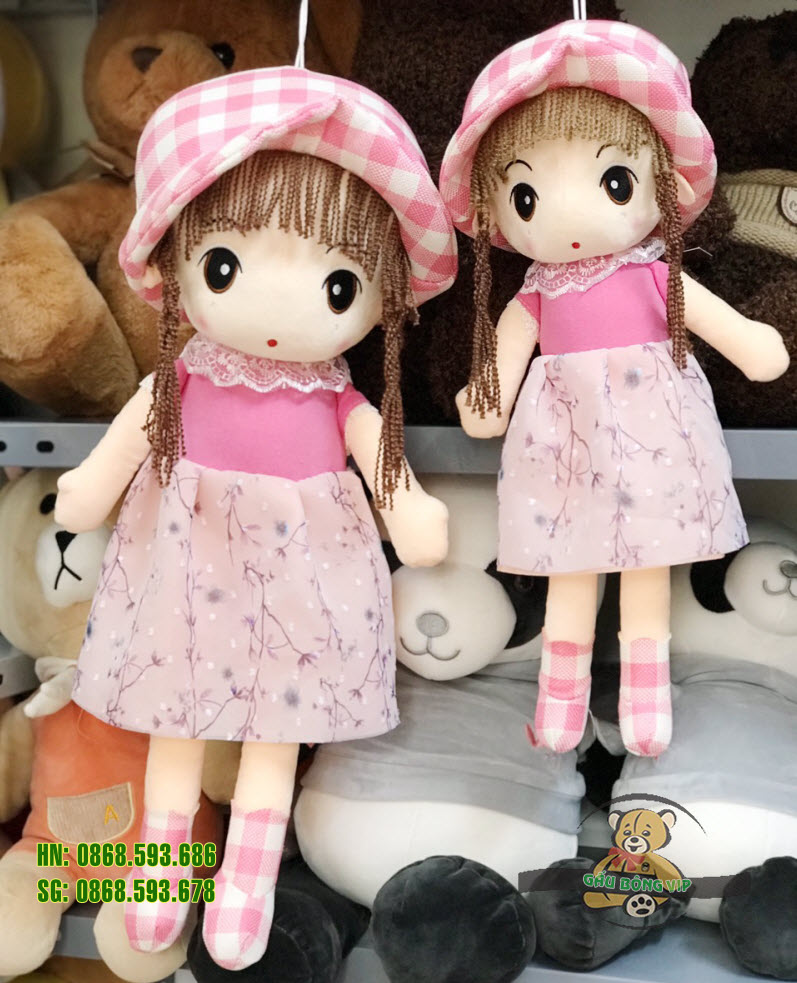 Búp bê mũ kẻ 2