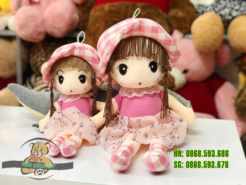 Búp bê mũ kẻ 5