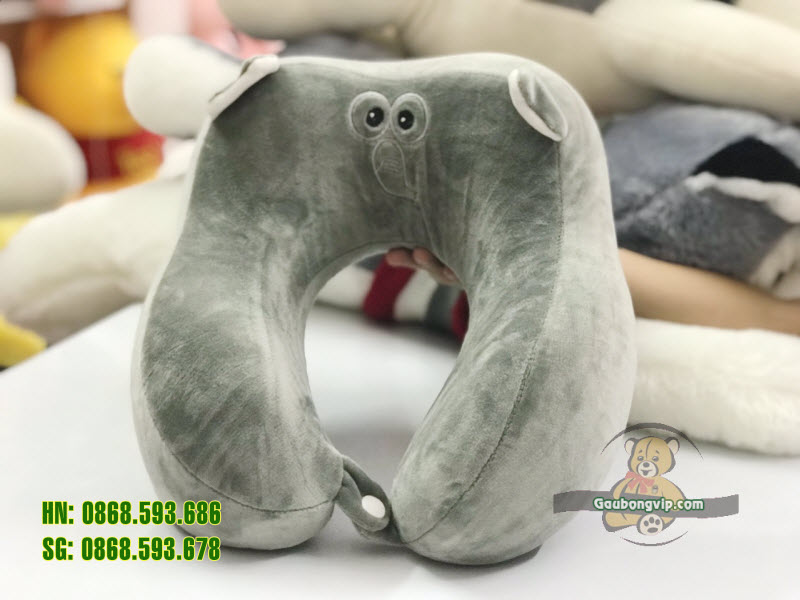 Gối cổ chữ u vông thú 3