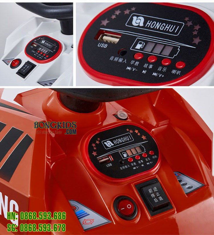Xe cần cẩu điện cho trẻ em JRT-118 2